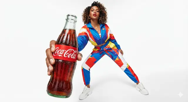 Low-angle product campaign
