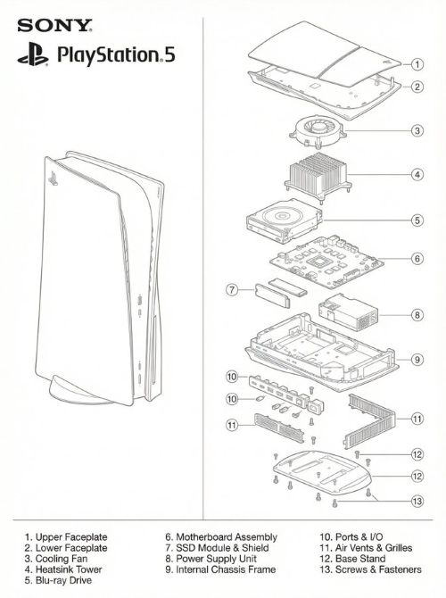 A two-panel technical blueprint diagram